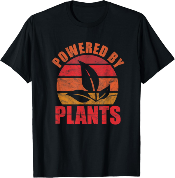 Vegan Vegetarian Funny Plants Fitness Workout Veganism Retro... - Image 2